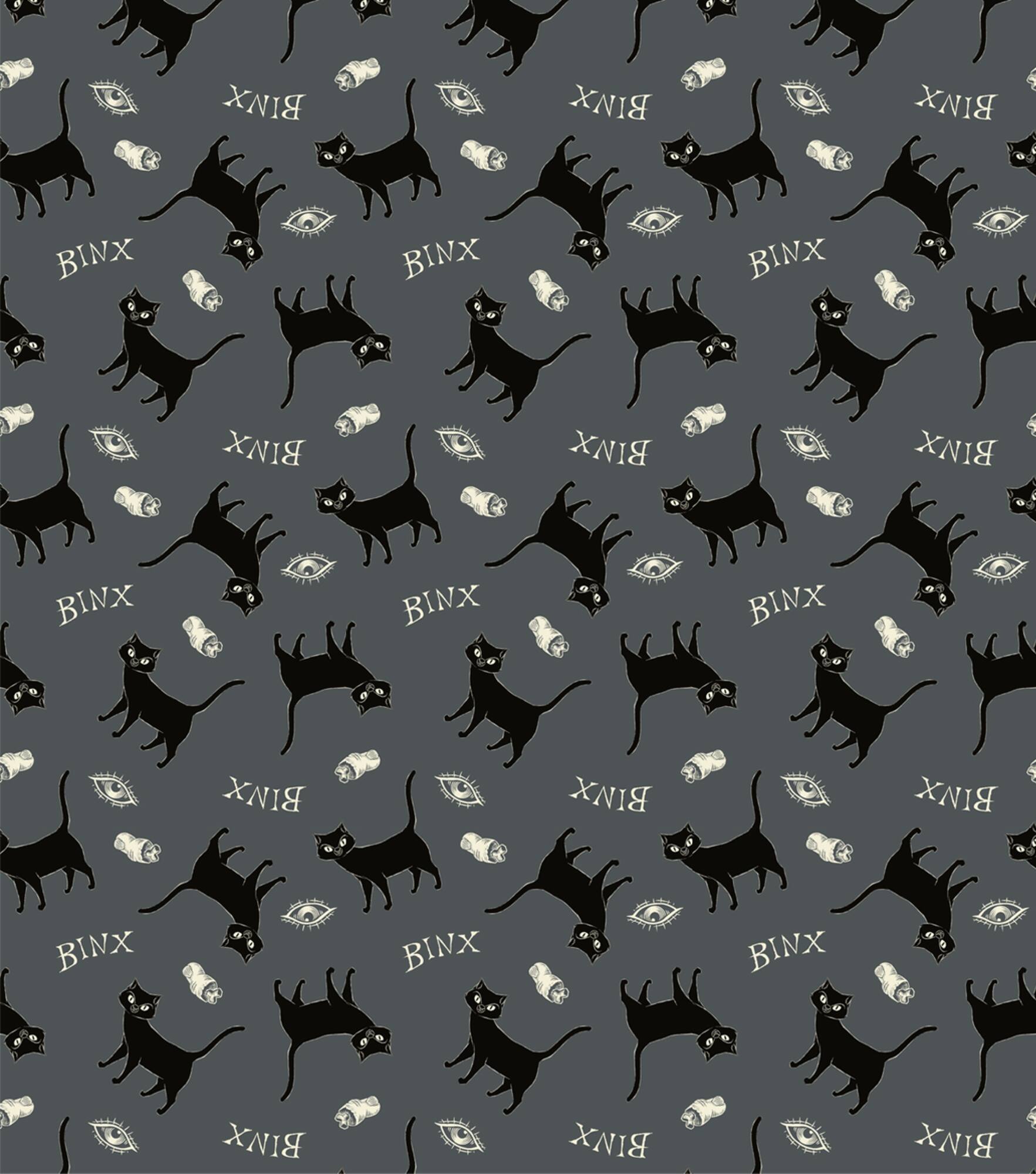 Disney® Hocus Pocus Binx Cotton Fabric